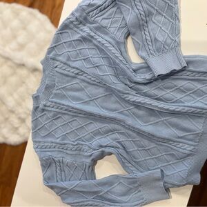 Edikted Baby Blue Sweater